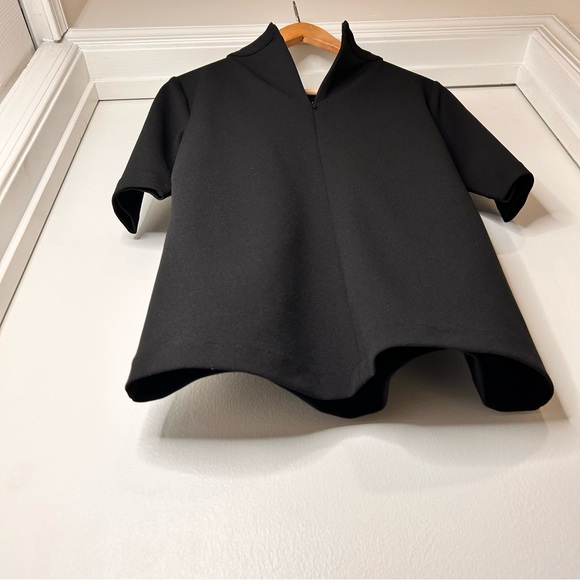 Ann Taylor Black Bow Blouse - Size Medium - Picture 8 of 10
